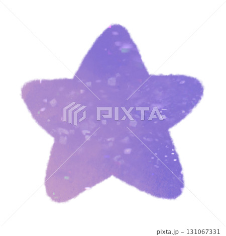 オーロラでかわいい水彩風イラスト 単体 オーロラでかわいい水彩風イラスト 単体 131067331