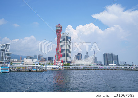 神戸のポートタワー 131067685