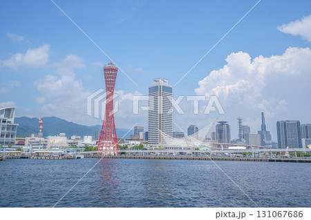 神戸のポートタワー 131067686