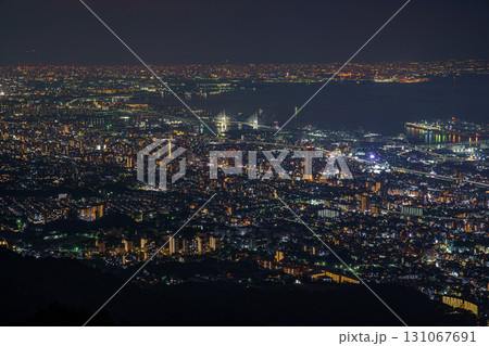 神戸掬星台からの日本三大夜景 131067691