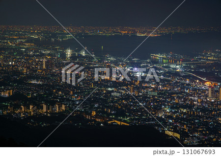 神戸掬星台からの日本三大夜景 131067693