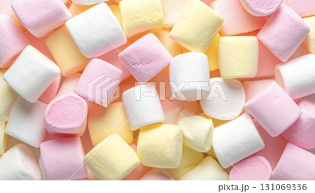 マシュマロ背景 131069336