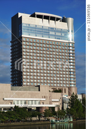 大阪市大川河川公園から見た眺望 131069586