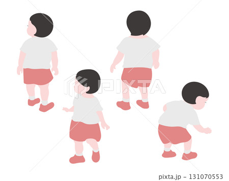 こどもの全身イラスト2 こどもの全身イラスト2 131070553