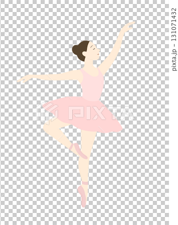 芭蕾舞者跳芭蕾舞的插圖 131071432