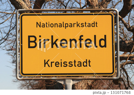Local sign Birkenfeld 131071768