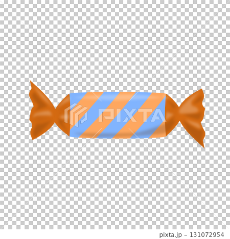 Candy tricolor: brown, orange, and light blue 131072954