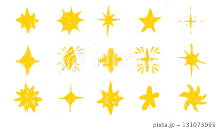 Star crayon chalk pencil hand drawn scribble sketch or doodle design element. Textured sparkle figure school scribble bg. Crayon twinkle blink, firework, glitter silhouette and glowing symbols Star crayon chalk pencil hand drawn scribble sketch or doodle design element. Textured sparkle figure school scribble bg. Crayon twinkle blink, firework, glitter silhouette and glowing symbols 131073095