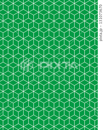 緑の六角形の重なりの背景 緑の六角形の重なりの背景 131073670