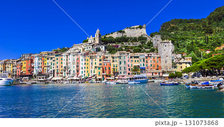 Beautiful Ligurian coast of Italy .Portovenere. Cinque terre Beautiful Ligurian coast of Italy .Portovenere. Cinque terre 131073868