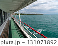 Sailing in Germany on Lake Constance, view from the boat 131073892