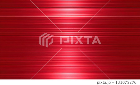 《AI画像》赤く輝く金属板の背景素材 131075276