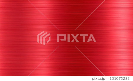 《AI画像》赤く輝く金属板の背景素材 131075282