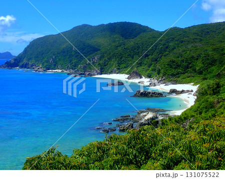 沖縄・渡嘉敷島・阿波連展望台からの眺め 沖縄・渡嘉敷島・阿波連展望台からの眺め 131075522
