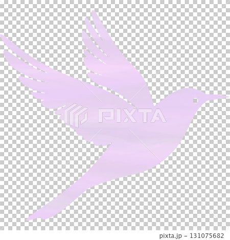 美麗的水彩鳥圖示圖像的插圖 131075682