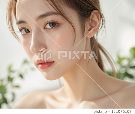 若い女性の美容イメージ 131076107