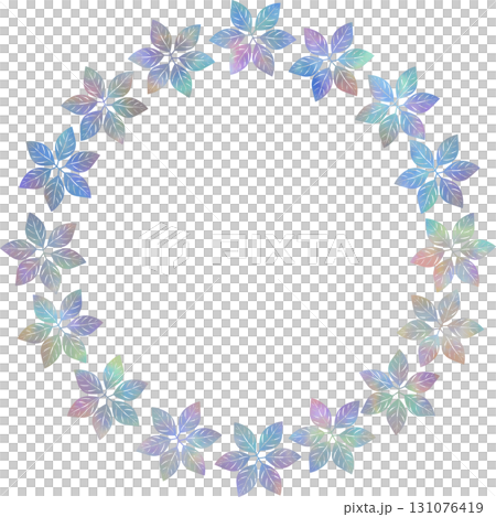 Beautiful watercolor floral wreath icon image illustration Beautiful watercolor floral wreath icon image illustration 131076419
