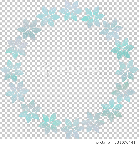 Beautiful watercolor floral wreath icon image illustration Beautiful watercolor floral wreath icon image illustration 131076441