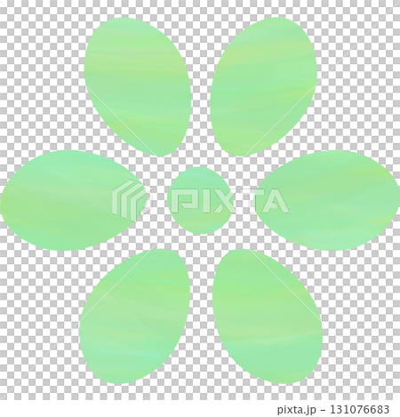 Beautiful watercolor flower icon image illustration 131076683