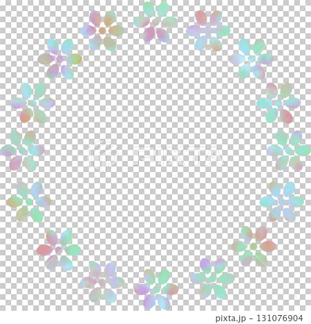 Beautiful watercolor floral wreath icon image illustration Beautiful watercolor floral wreath icon image illustration 131076904