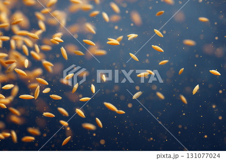 Thai style wallpaper, Coconut shell galaxy night sky mist palm tree surreal magical tropical dreamy landscape Coconut shells open to reveal glowing galaxies dreamy night sky surrounded by mist 131077024