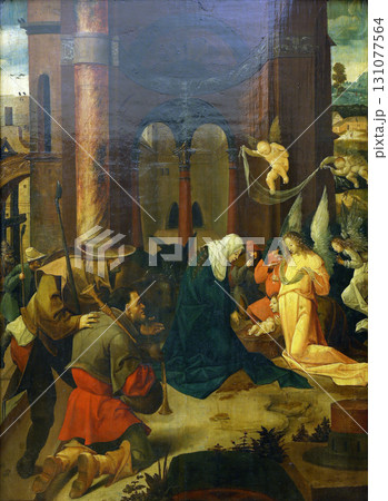 Master of carrying the cross from Douija (Master J. Kock): Birth and Adoration of the Shepherds, Old Masters Collection, Croatian Academy of Sciences in Zagreb 131077564