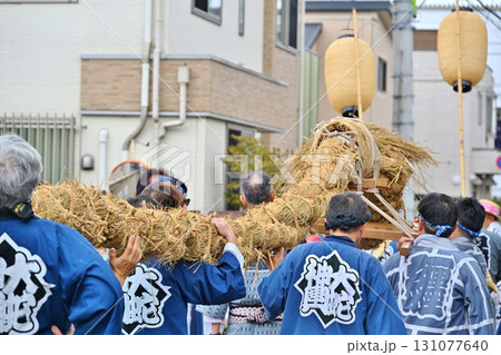奥澤神社の大蛇お練り行事 東京 奥澤神社の大蛇お練り行事 東京 131077640