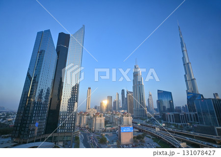 ブルジュ・ハリファ/ドバイ,アラブ首長国連邦(UAE) ブルジュ・ハリファ/ドバイ,アラブ首長国連邦(UAE) 131078427