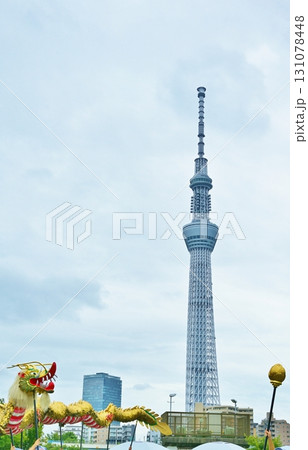 待乳山開山会 聖天まつり特別記念祭の金龍の舞　東京 131078448