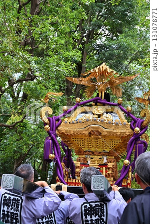 新宿十二社熊野神社例大祭の宮出し 東京 新宿十二社熊野神社例大祭の宮出し 東京 131078771