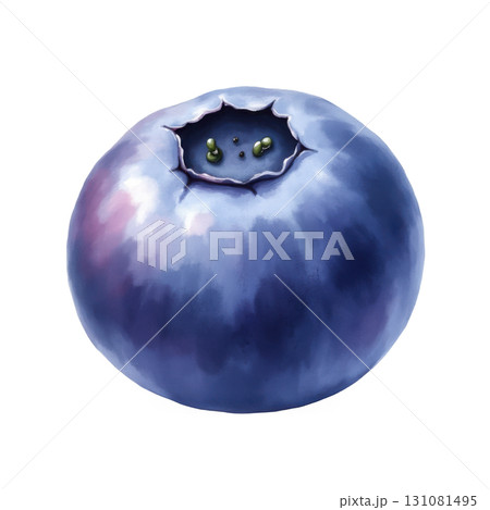 Delicious and fresh blueberry macro shot close up detail texture 131081495
