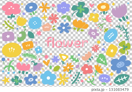 お花のイラストセット 131083479