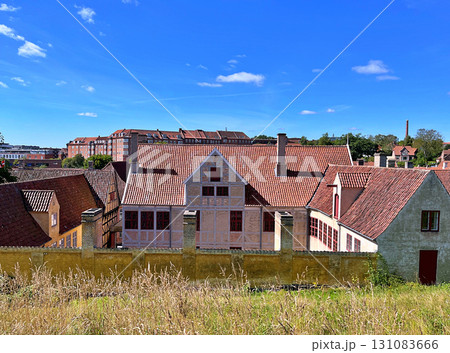 The old town in Aarhus, Denmark called Gamle By in Danish 131083666