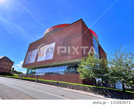 The Aros Aarhus Kunstmuseum is an art museum in Aarhus, Denmark. Aros is one of the largest art museums in northern Europe 131083671