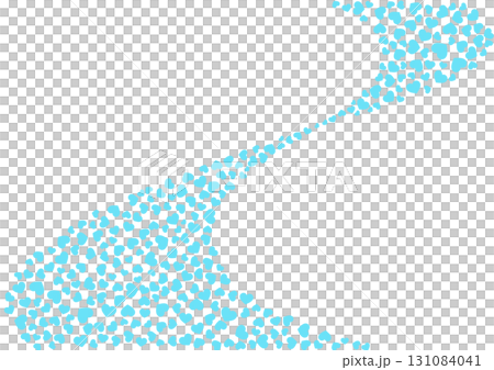 心形圖案背景淺藍色單色心 心形圖案背景淺藍色單色心 131084041