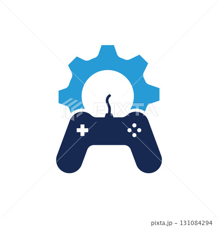 gear and joystick icon 131084294
