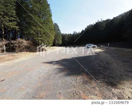 2月の小田貫湿原の風景（静岡県富士宮市） 131084679