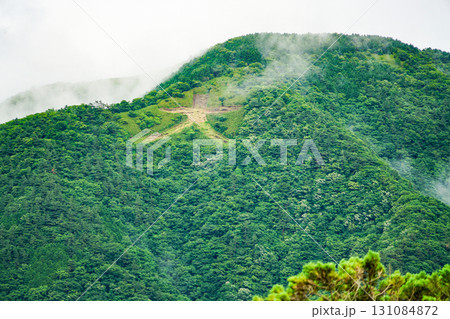 箱根山　明星ヶ岳の大文字 131084872