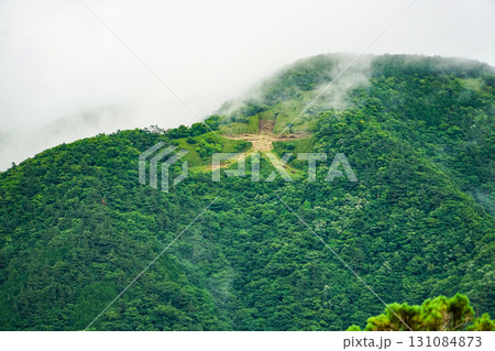 箱根山　明星ヶ岳の大文字 131084873
