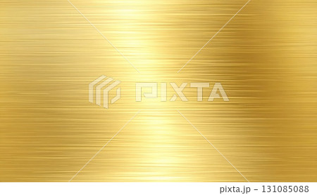 《AI画像》金色の金属の板のテクスチャー 131085088