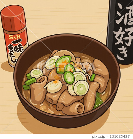 熱々のモツ煮込み / Hot Japanese Motsuni Stew 熱々のモツ煮込み / Hot Japanese Motsuni Stew 131085427