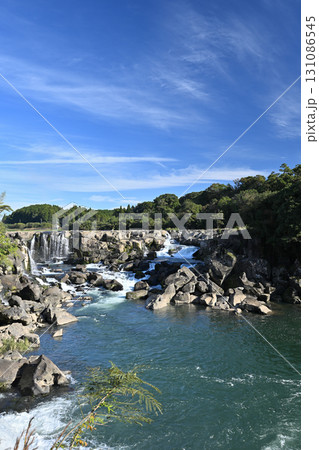 綺麗な曽木の滝の景色 131086545