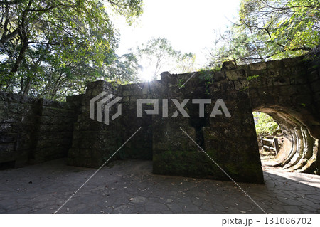 曽木発電所遺構の自然風景 曽木発電所遺構の自然風景 131086702