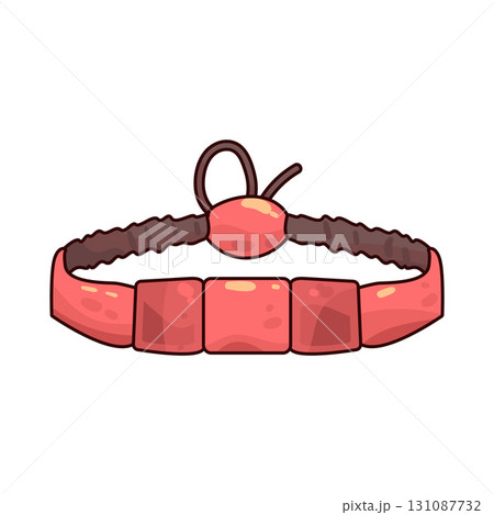 illustration of bracelet illustration of bracelet 131087732
