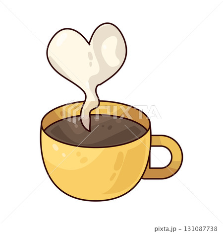 illustration of coffee cup 131087738