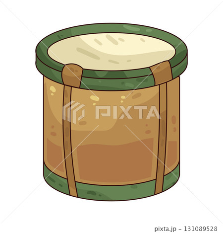 illustration of Military Drum 131089528