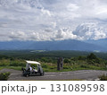 創造の森の石像と天空カート 131089598