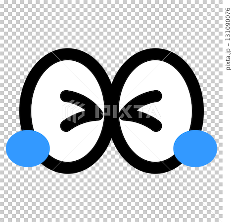 涙を浮かべた目のアイコン 涙を浮かべた目のアイコン 131090076