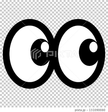 黒い目のアイコン 131090080