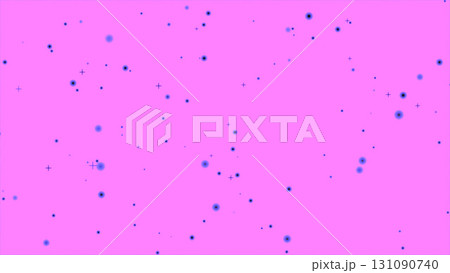 毒々しい雰囲気にぴったり！黒と青の妖しい光が舞うピンク背景壁紙 131090740